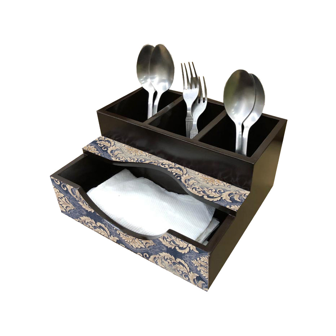 Cutlery Holder with Napkin Holder