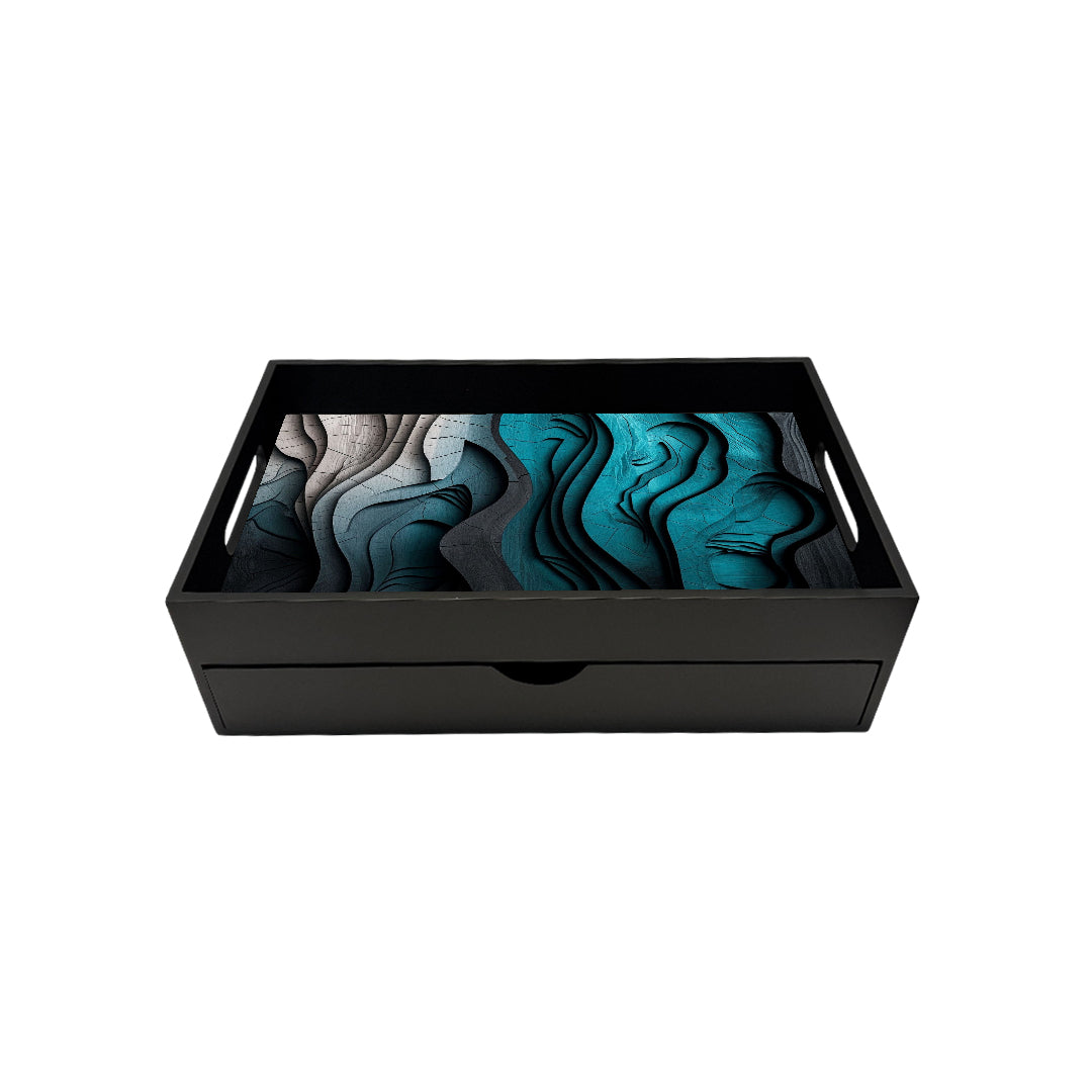 Drawer Tray Rectangle - Carbon Edition