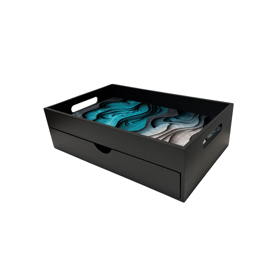 Drawer Tray Rectangle - Carbon Edition