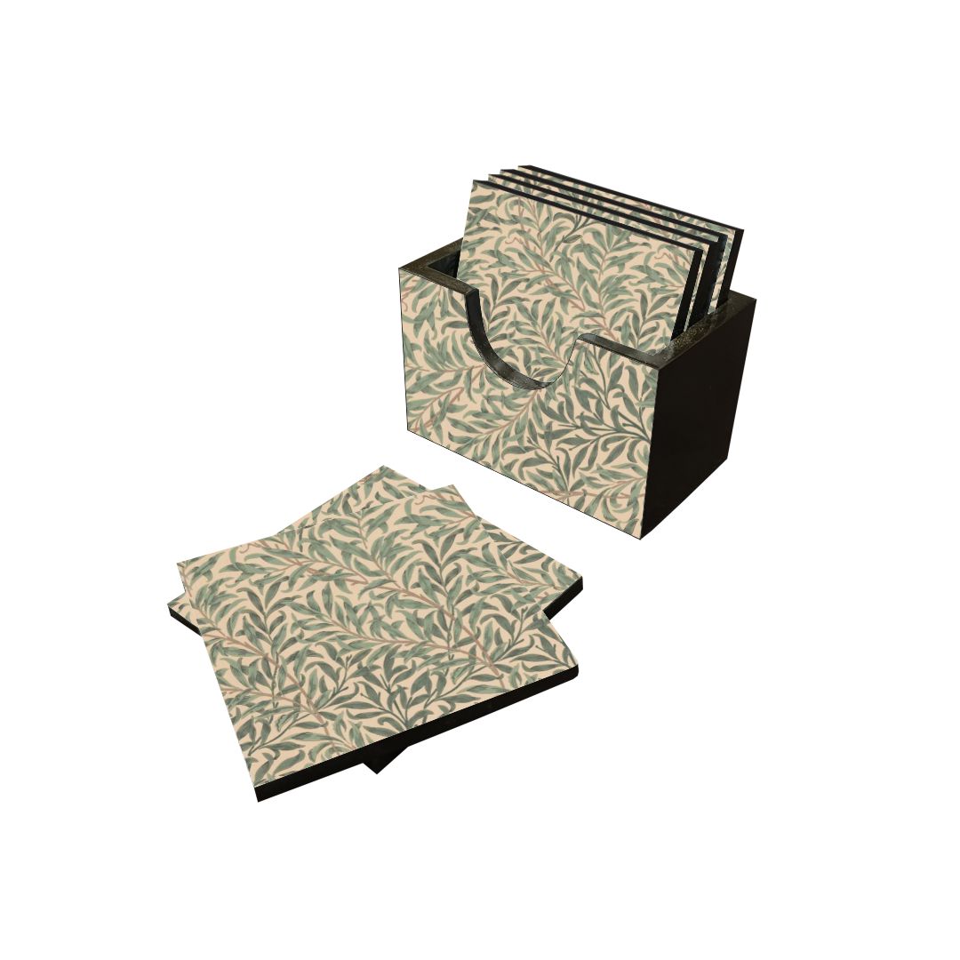 Coaster - Set Of 6 ( With Stand )