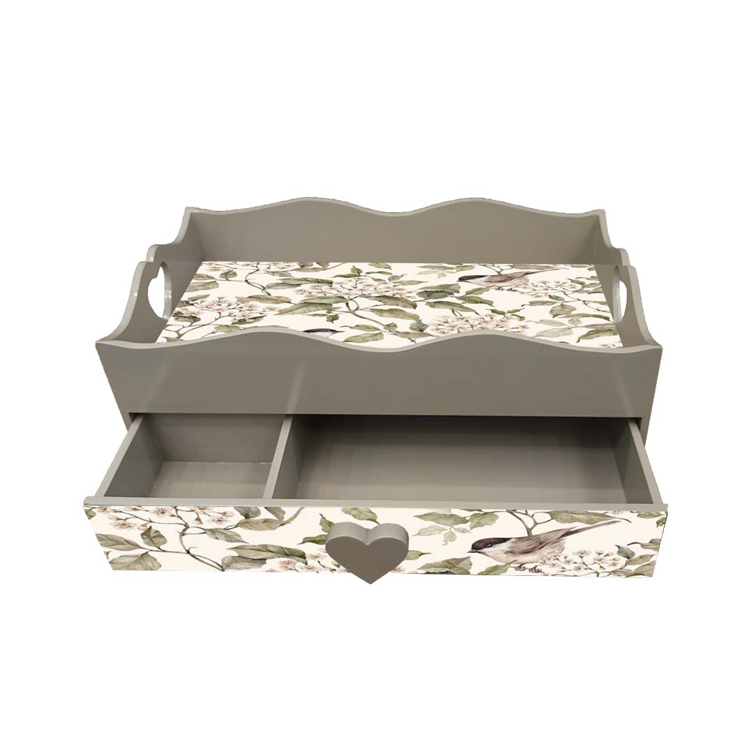 Drawer Tray Heart Handle