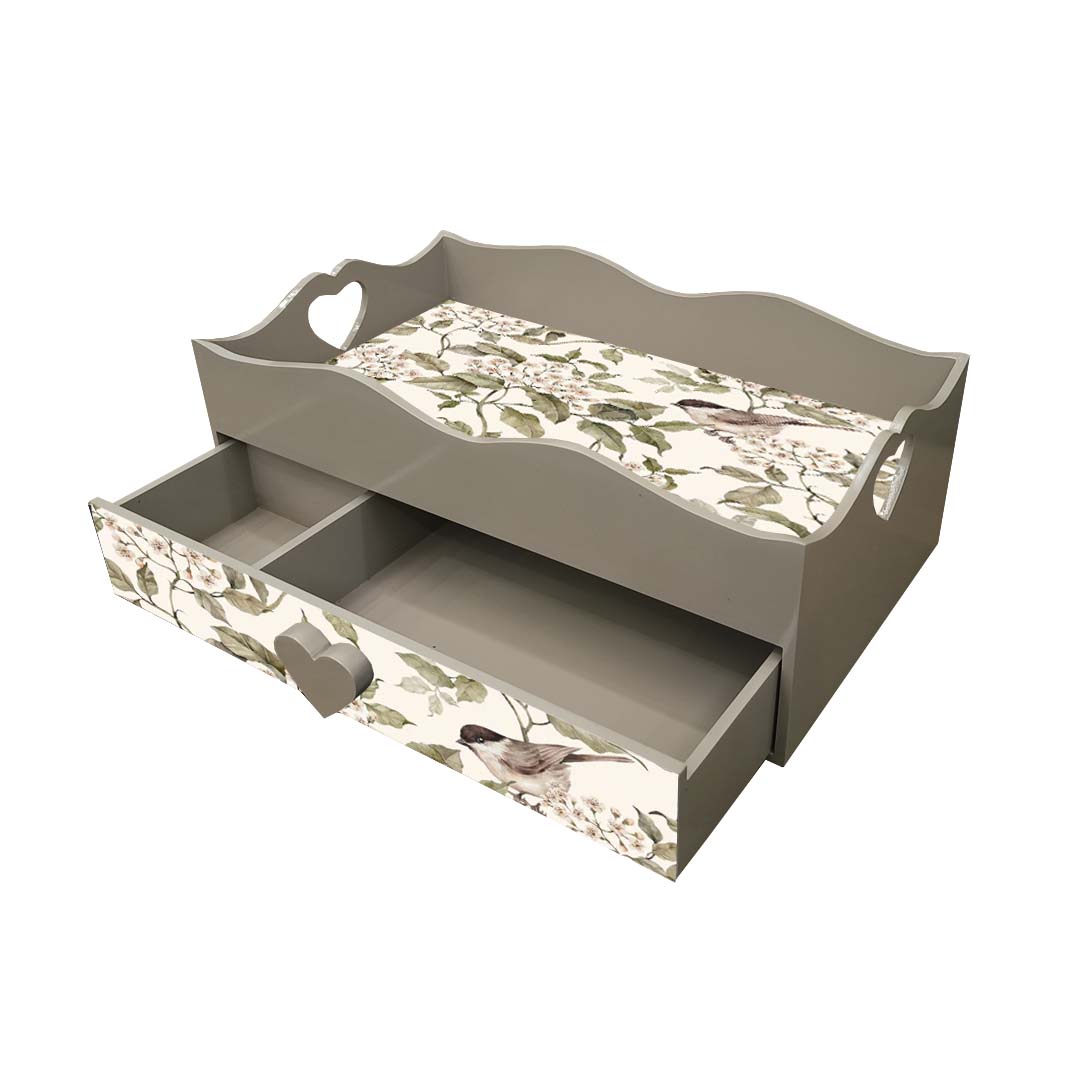 Drawer Tray Heart Handle