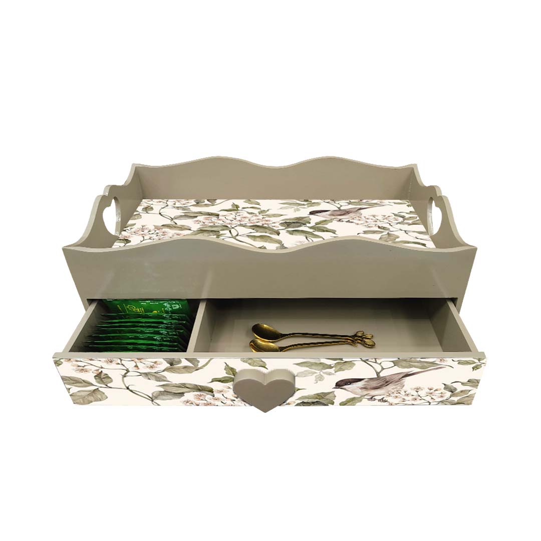 Drawer Tray Heart Handle