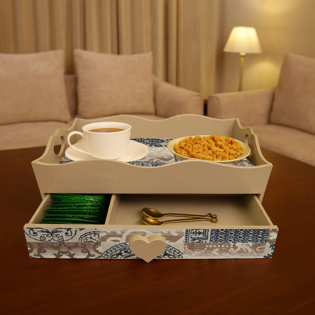 Drawer Tray Heart Handle