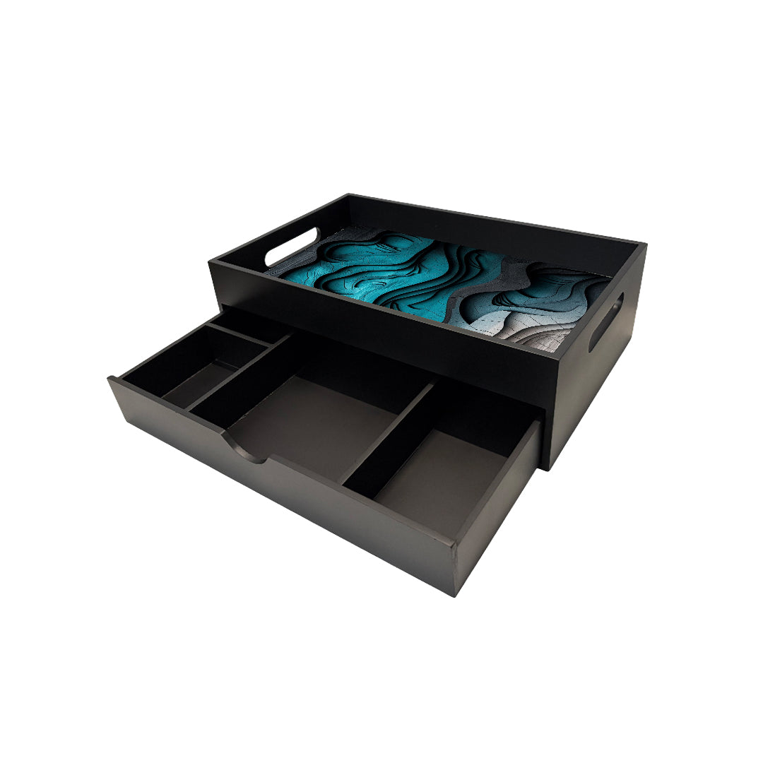 Drawer Tray Rectangle - Carbon Edition