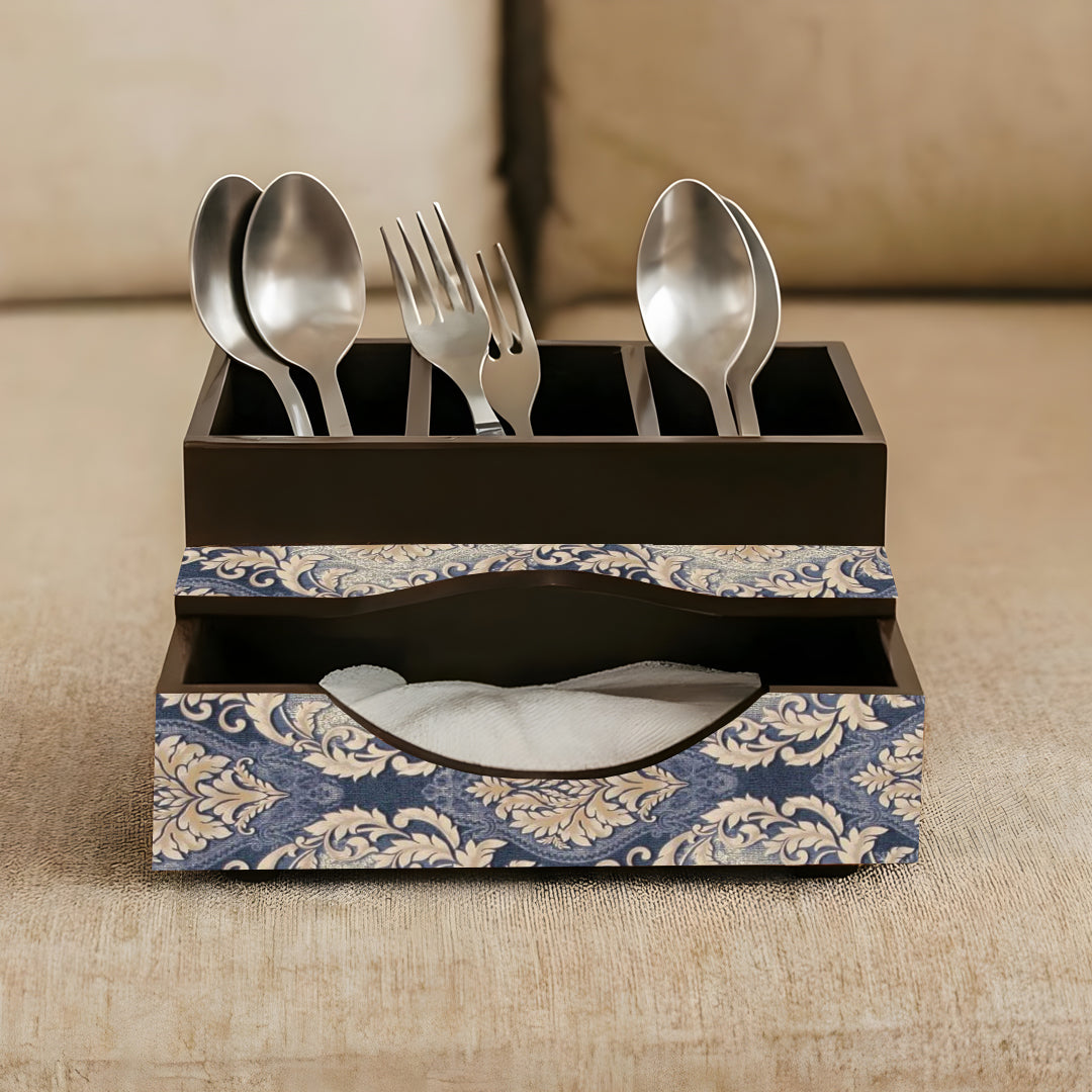 Cutlery Holder with Napkin Holder