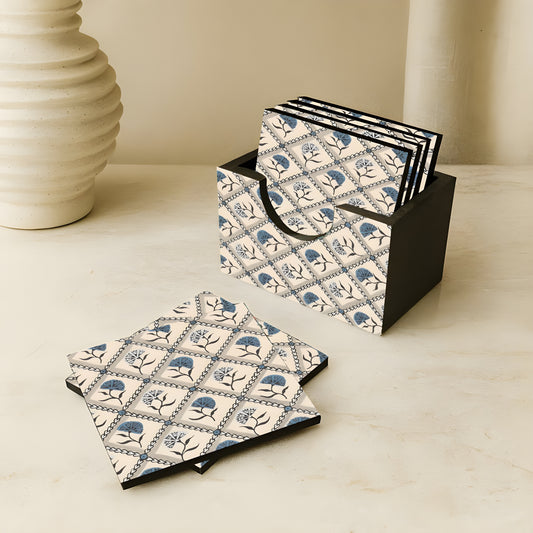 Coaster - Set Of 6 ( With Stand )