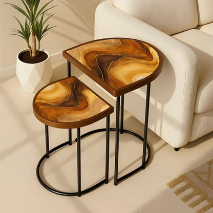 Nesting Table - [Set of 2]
