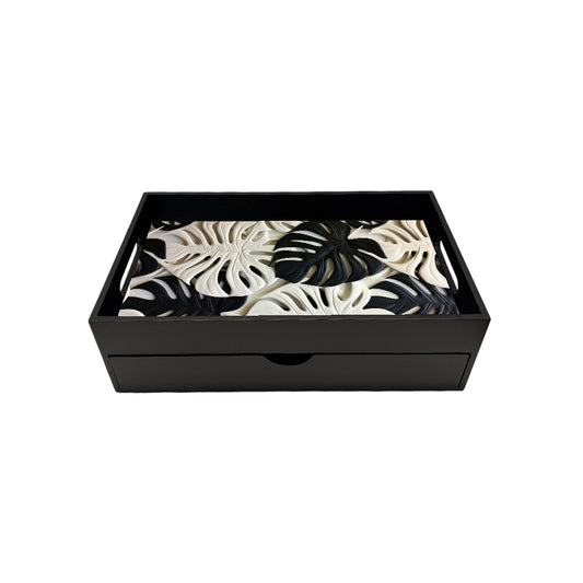 Drawer Tray Rectangle - Carbon Edition