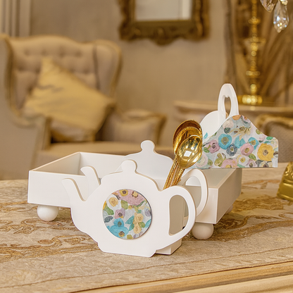 Combo | Tray, Cutlery Caddy & Tea Bag Caddy