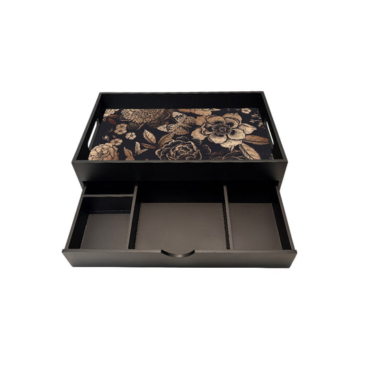 Drawer Tray Rectangle - Carbon Edition