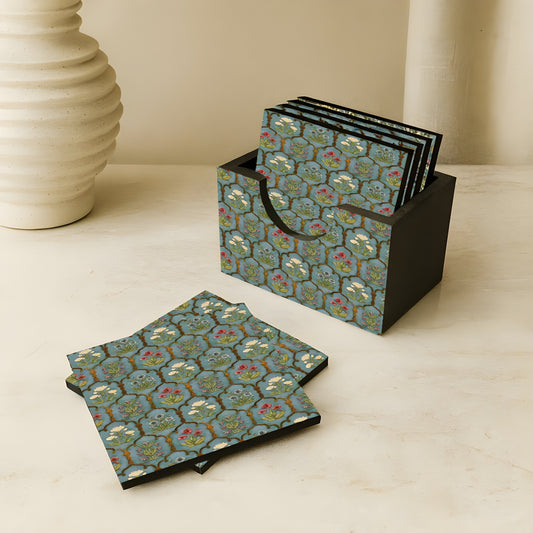 Coaster - Set Of 6 ( With Stand )