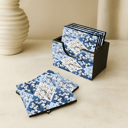 Coaster - Set Of 6 ( With Stand )