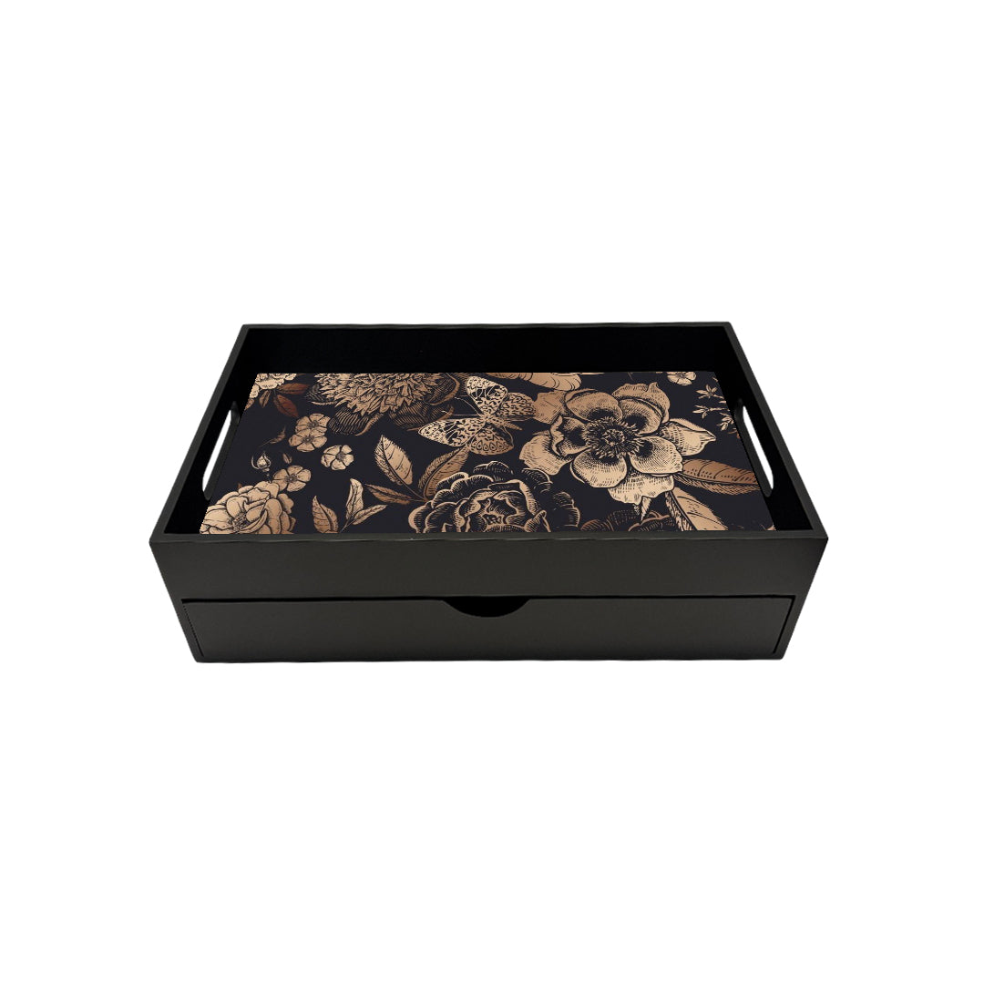 Drawer Tray Rectangle - Carbon Edition