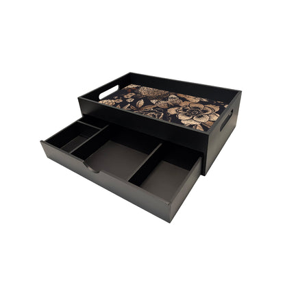 Drawer Tray Rectangle - Carbon Edition