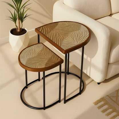 Nesting Table - [Set of 2]