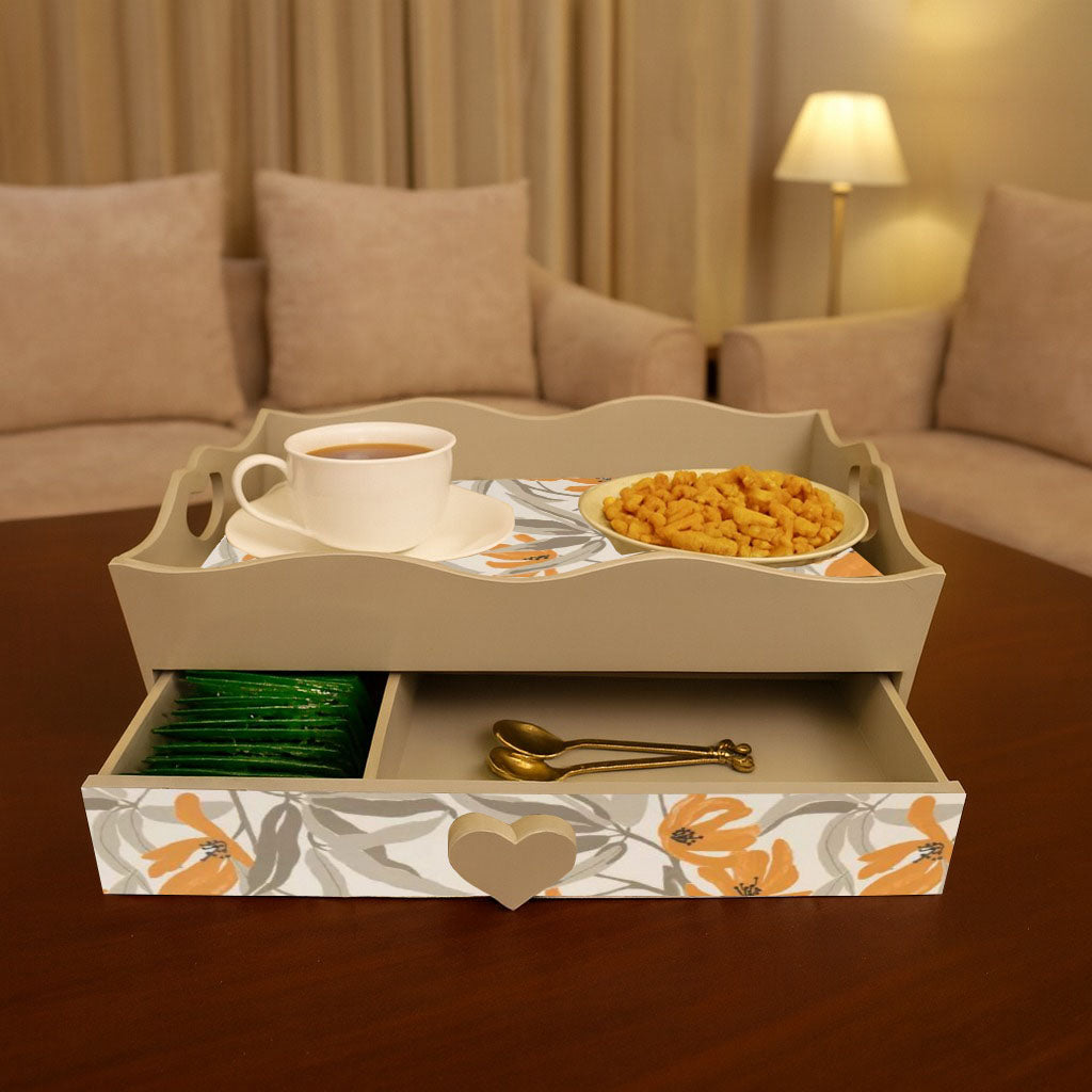 Drawer Tray Heart Handle