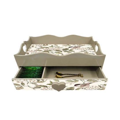 Drawer Tray Heart Handle