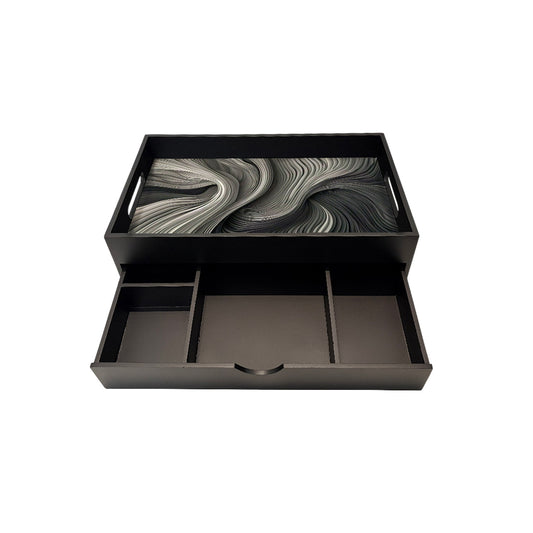Drawer Tray Rectangle - Carbon Edition