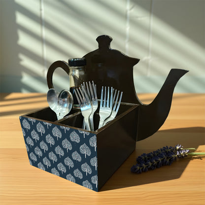 Cutlery Holder - Tea Pot Style