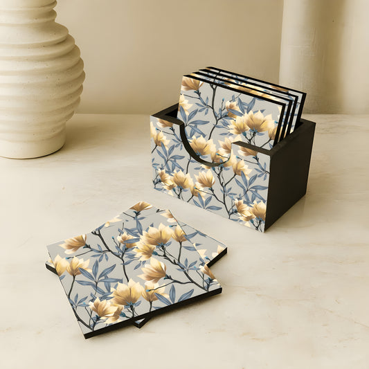 Coaster - Set Of 6 ( With Stand )