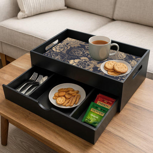 Drawer Tray Rectangle - Carbon Edition