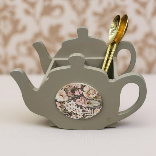 Cutlery Holder - Tea Pot Style