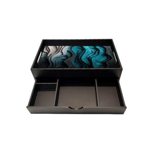 Drawer Tray Rectangle - Carbon Edition