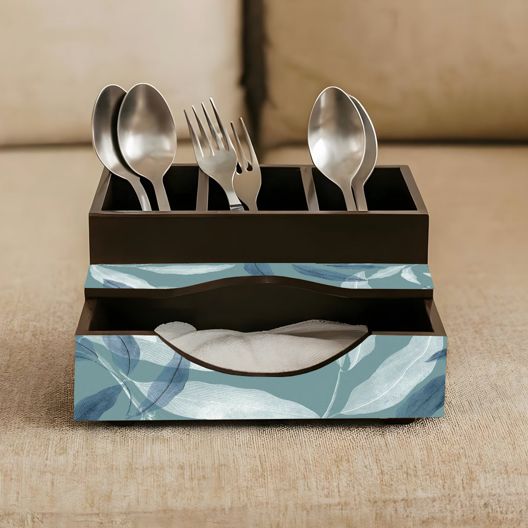 Cutlery Holder with Napkin Holder