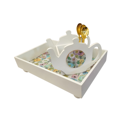 Combo | Tray,Caddy & Cutlery Holder