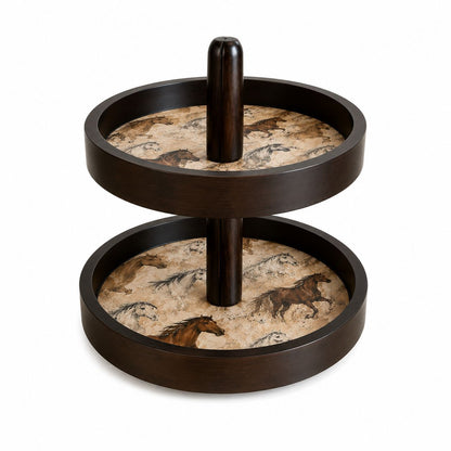 2 Tier Rotating Stand - Marina