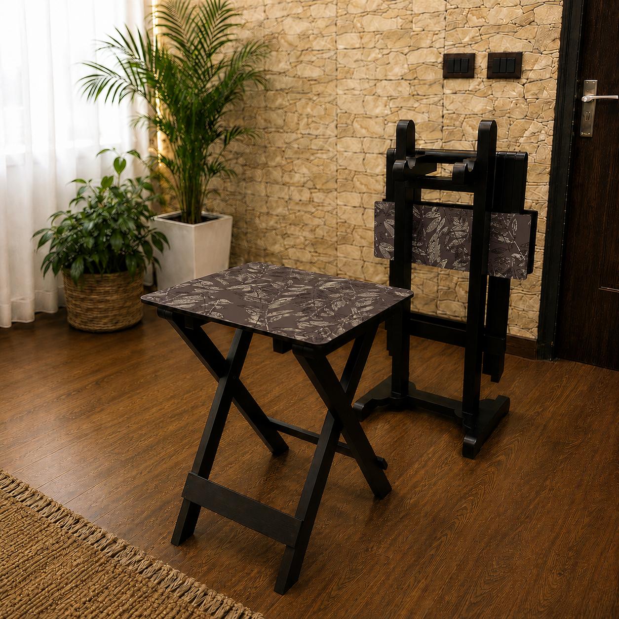 Collapsible Table with Stand