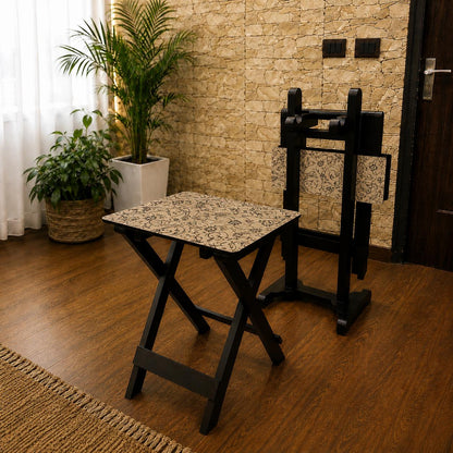 Collapsible Table with Stand
