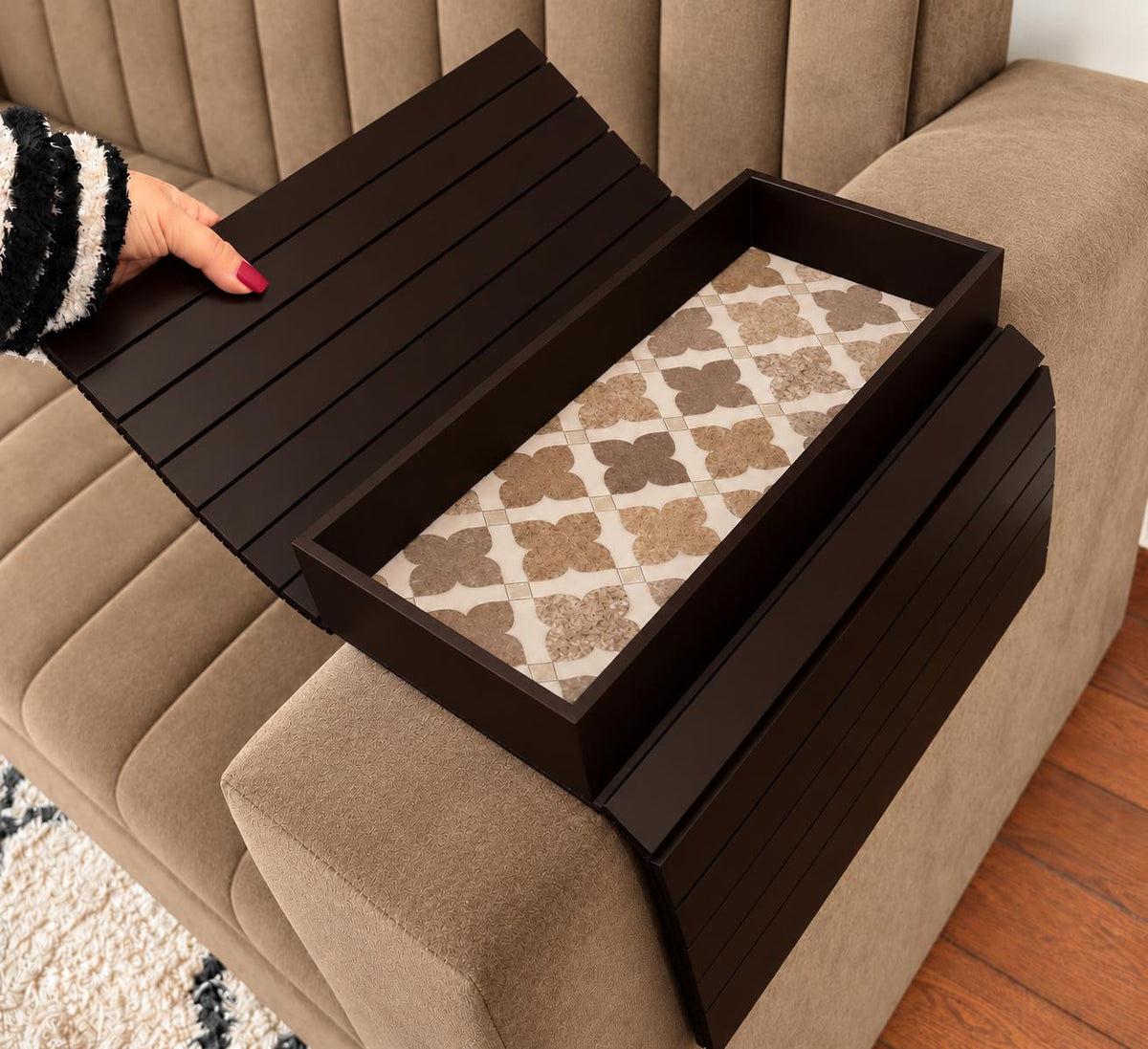 Sofa Arm Rest Tray