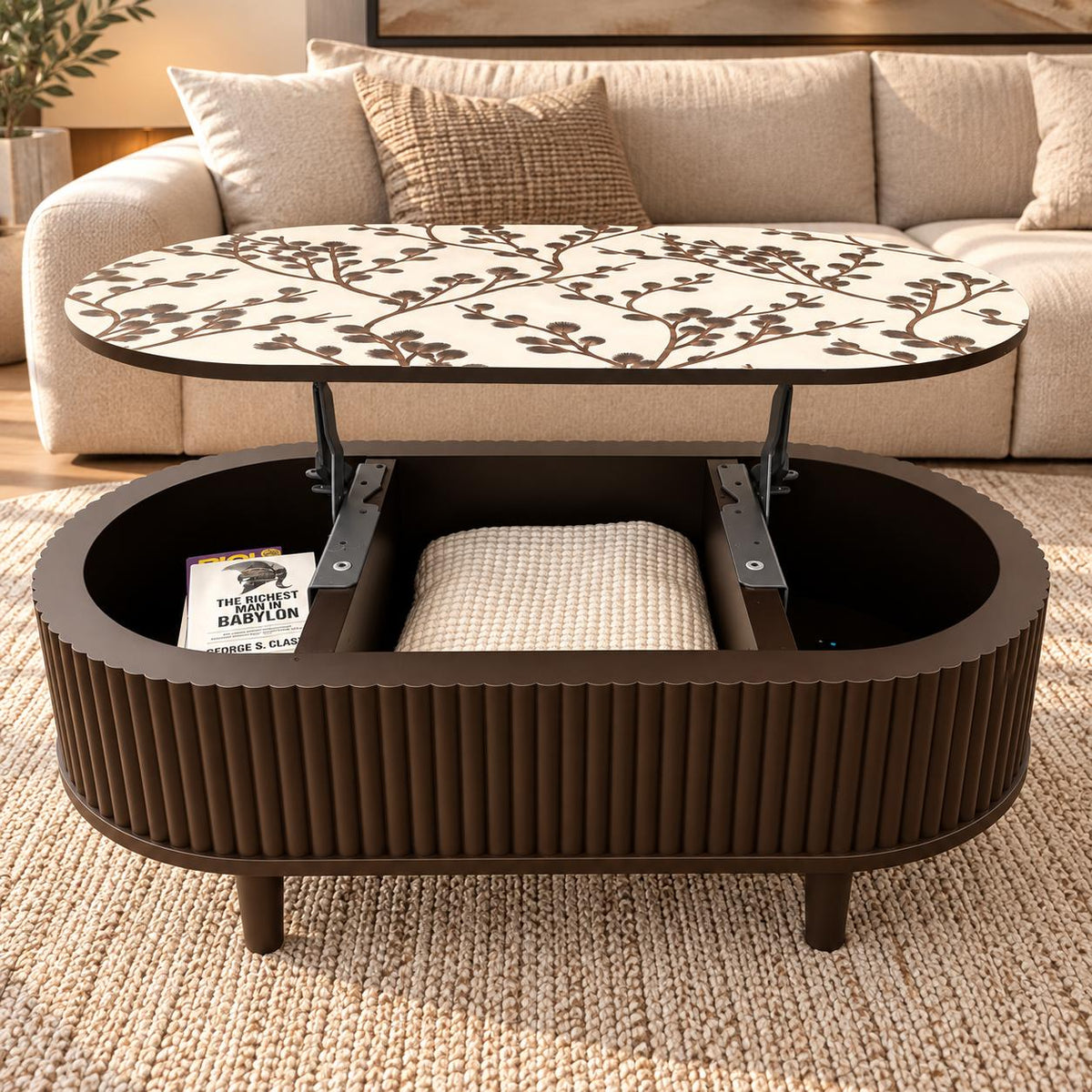 Lift-Top Table