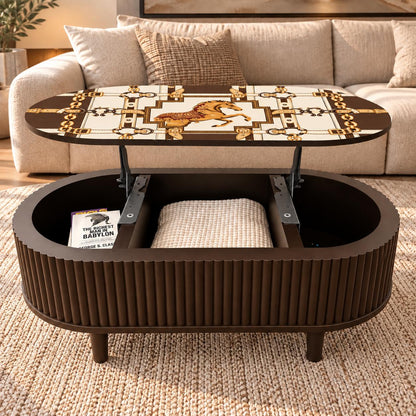 Lift-Top Table