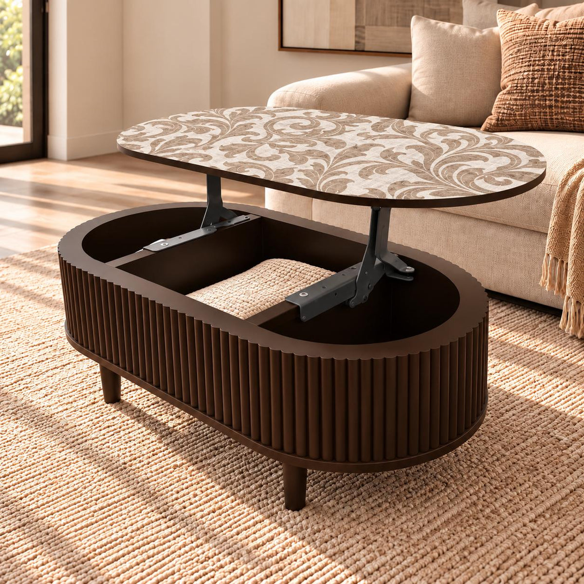 Lift-Top Table