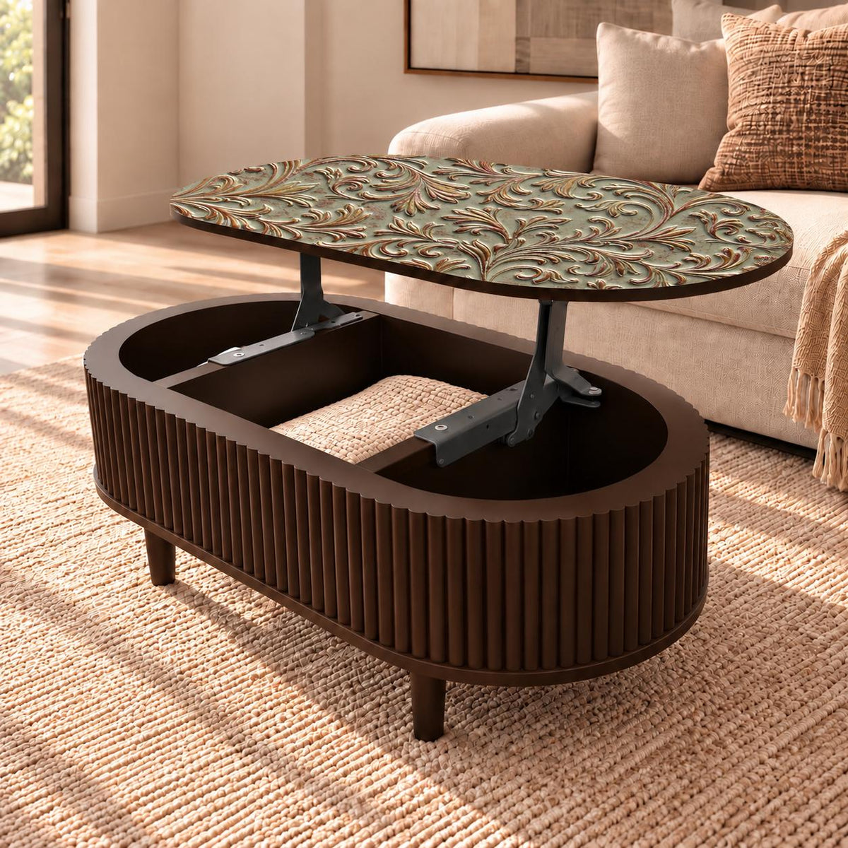 Lift-Top Table