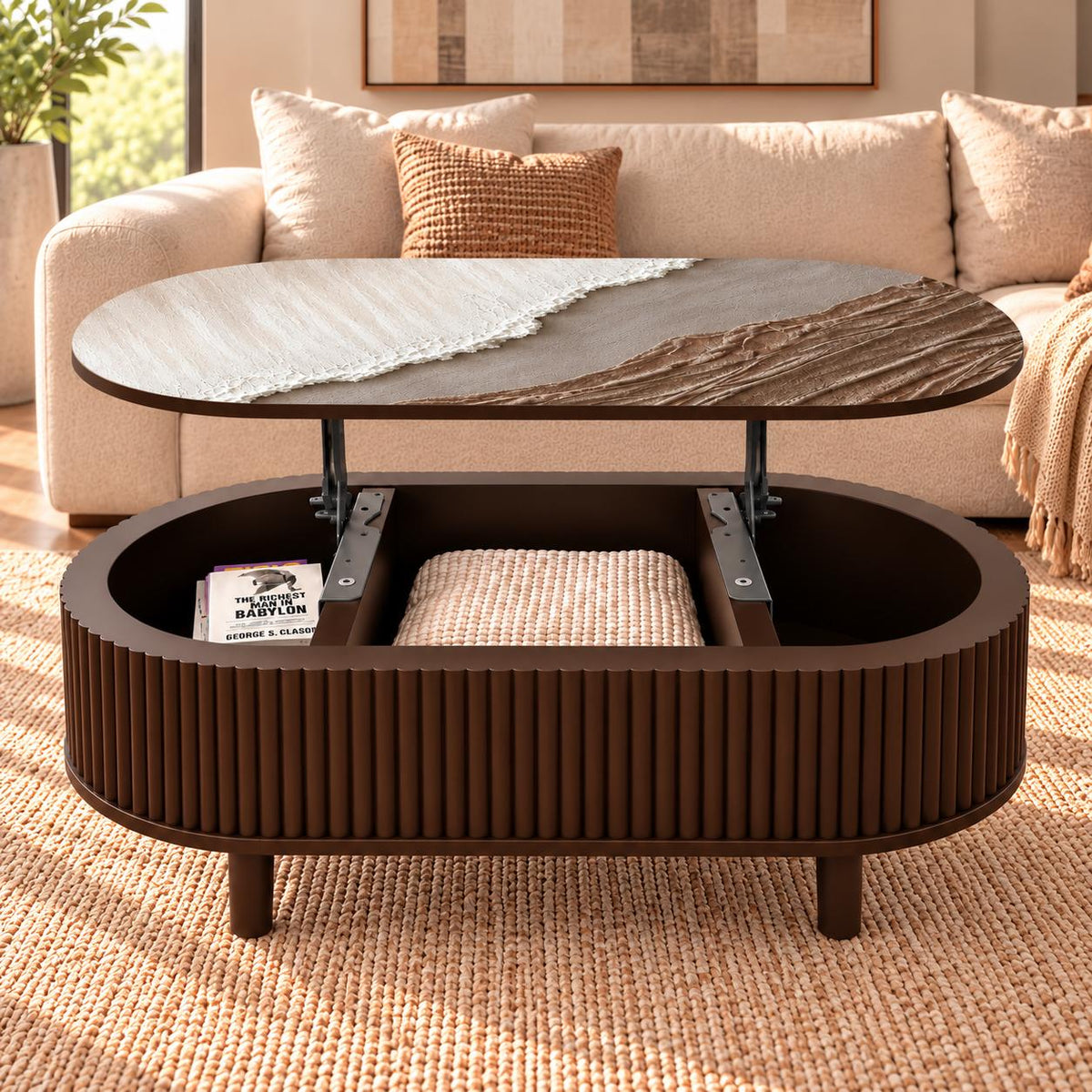 Lift-Top Table