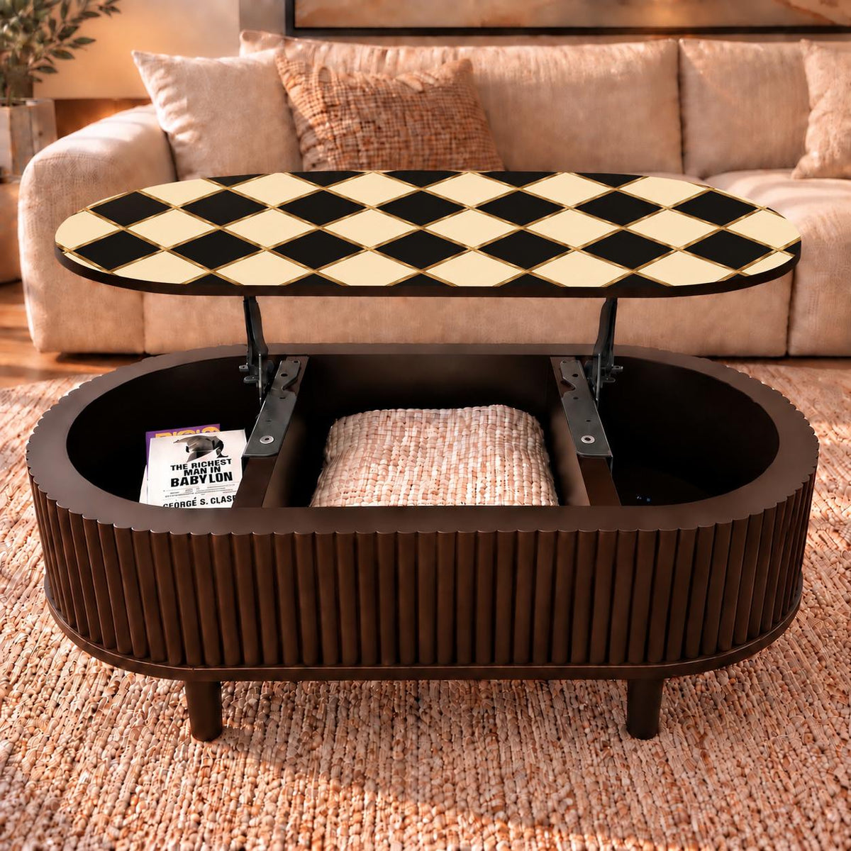 Lift-Top Table