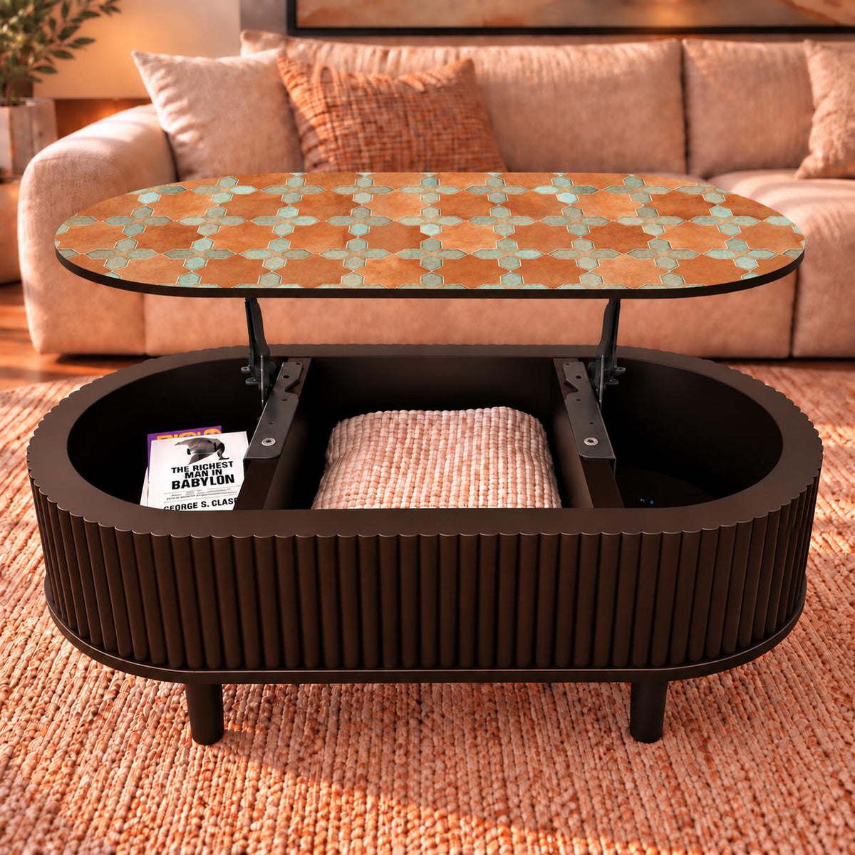 Lift-Top Table