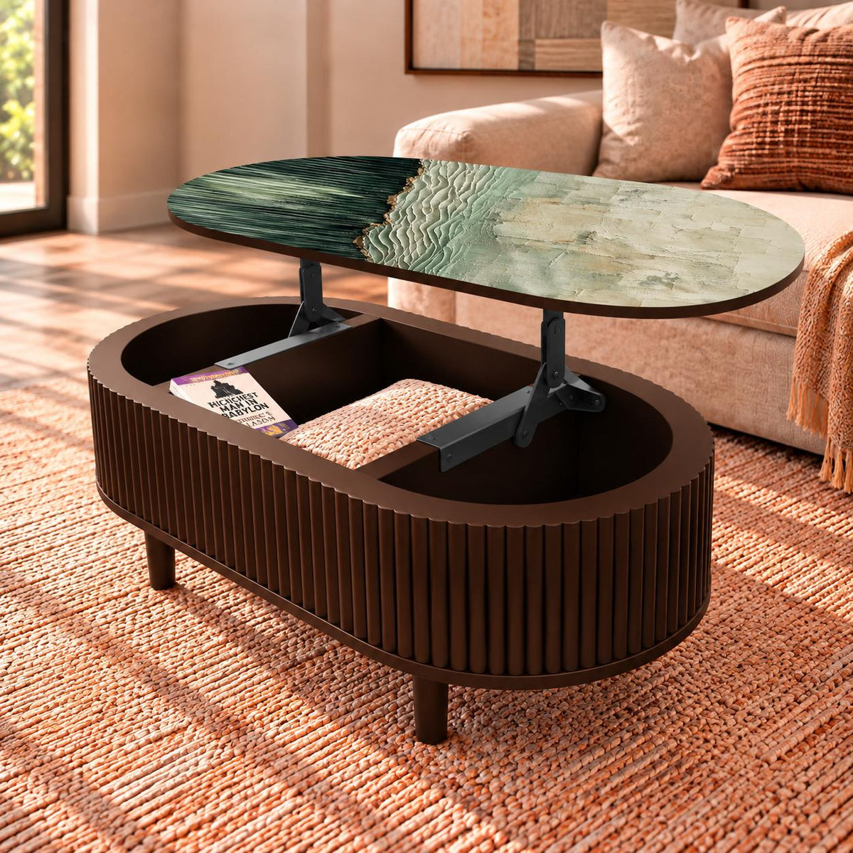 Lift-Top Table