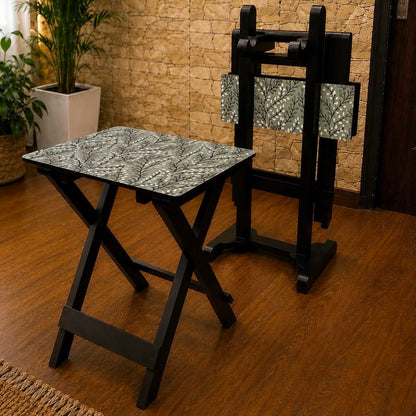 Collapsible Table with Stand