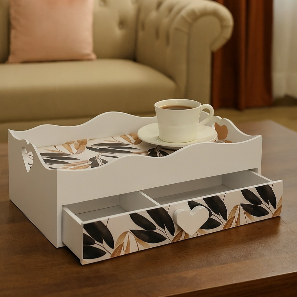 Drawer Tray Heart Handle